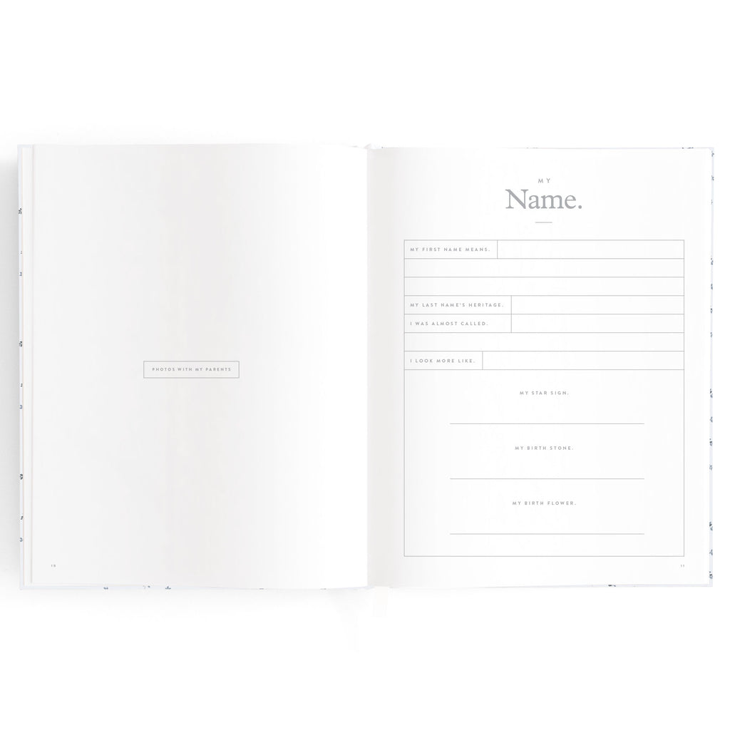 Fox & Fallow Baby Book - Bluebell
