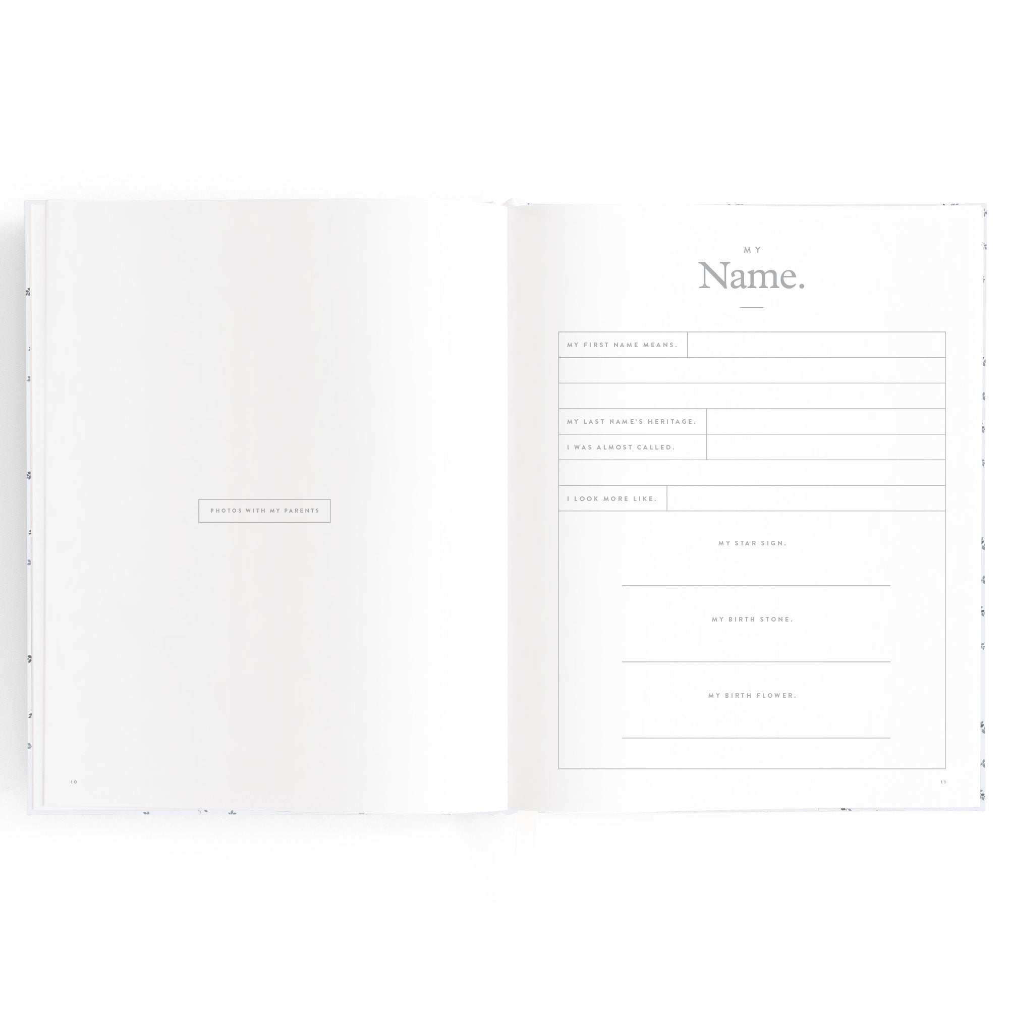 Fox & Fallow Baby Book - Bluebell