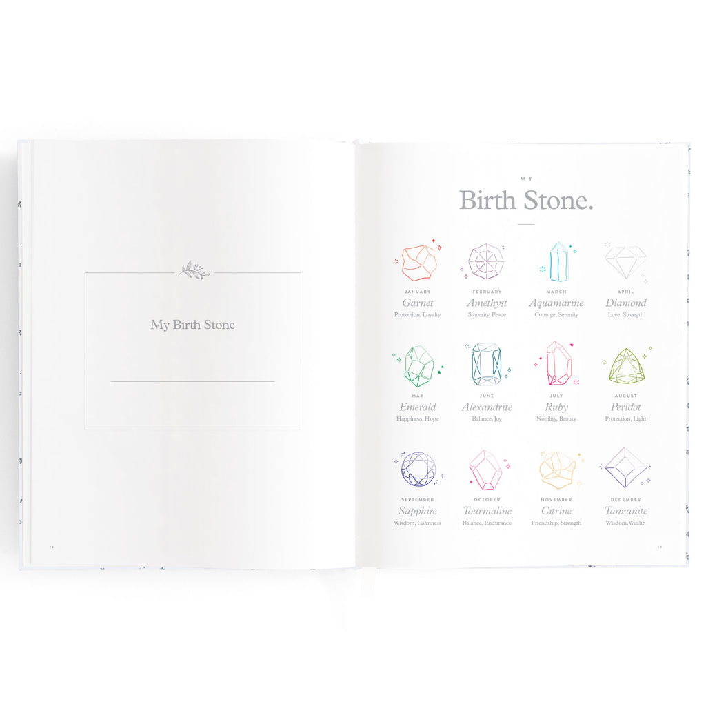 Fox & Fallow Baby Book - Bluebell