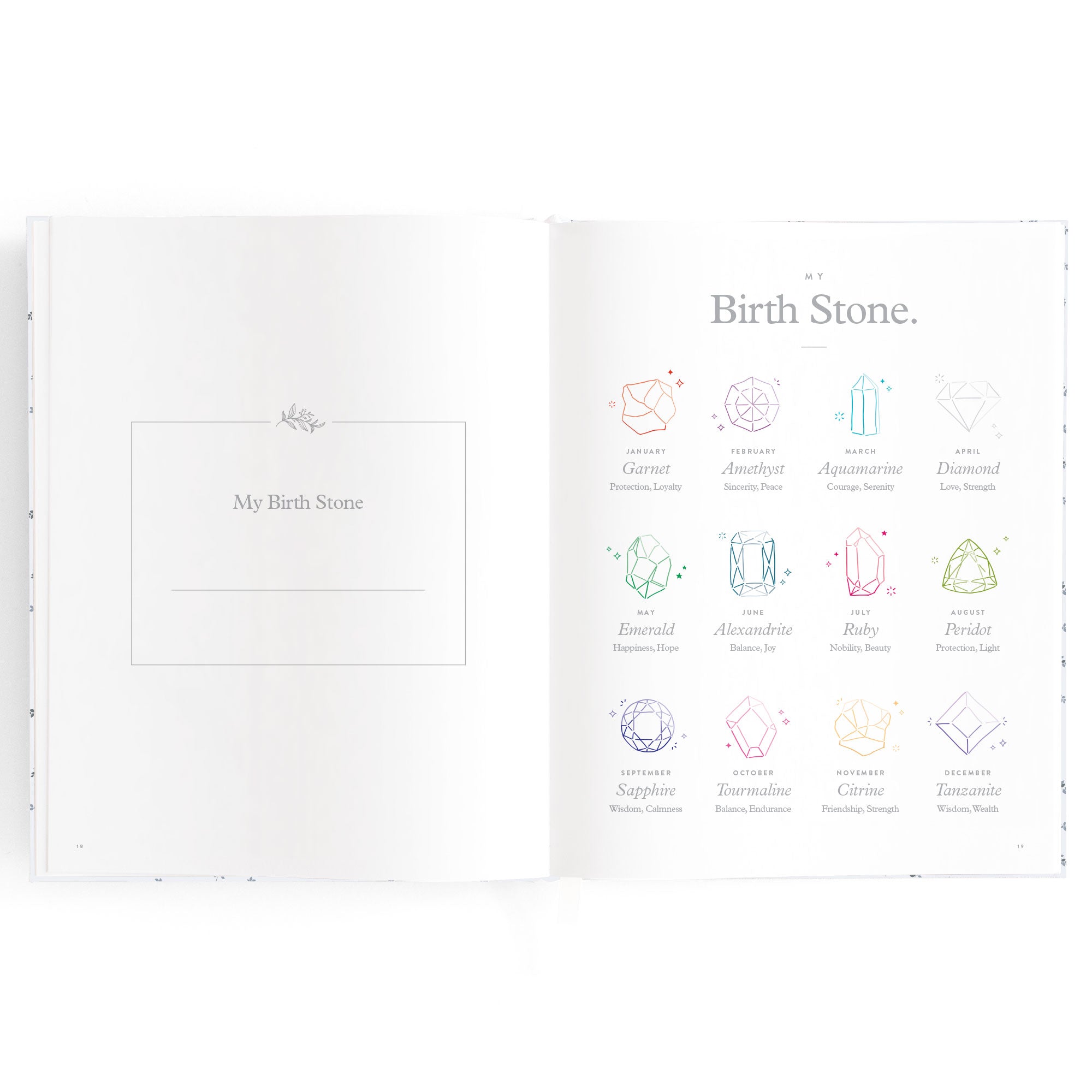 Fox & Fallow Baby Book - Bluebell