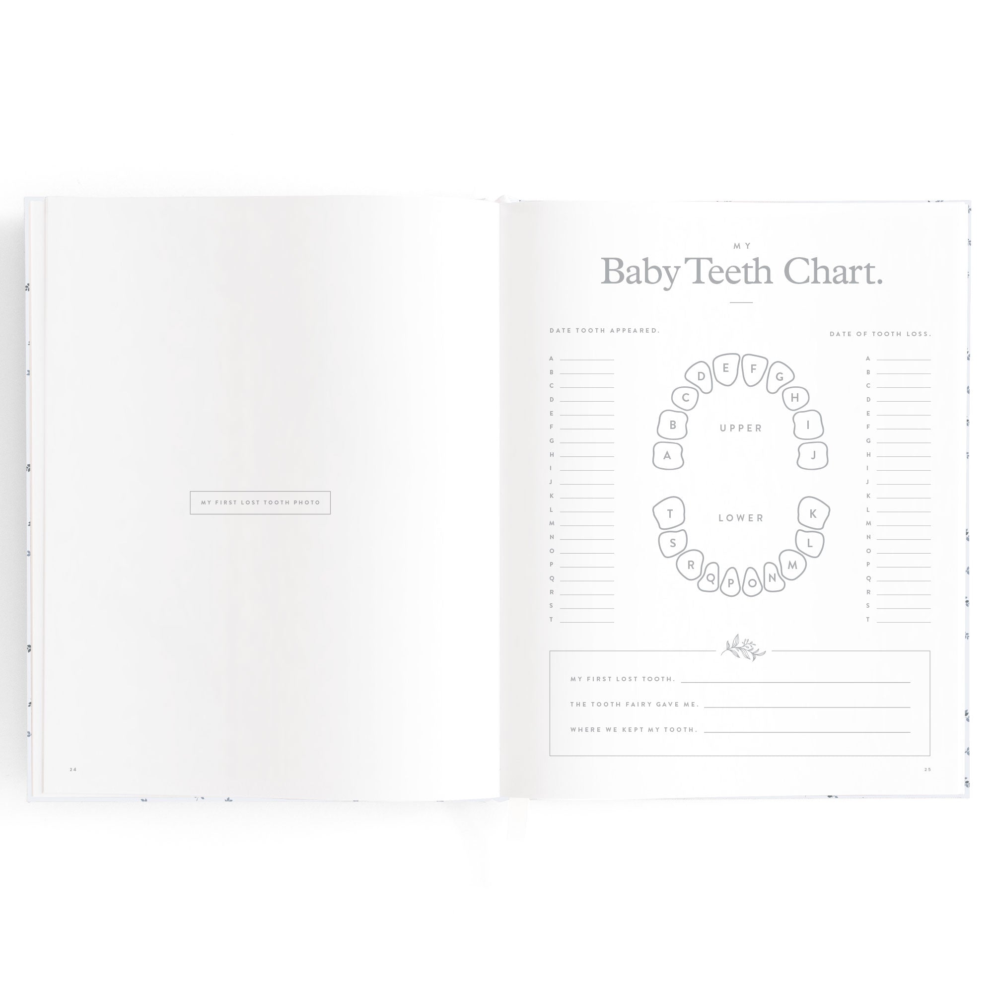 Fox & Fallow Baby Book - Bluebell