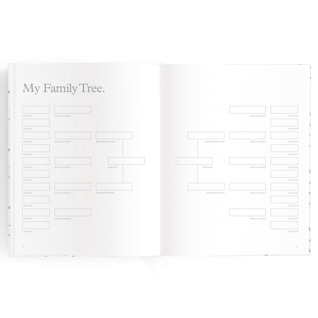 Fox & Fallow Baby Book - Bluebell