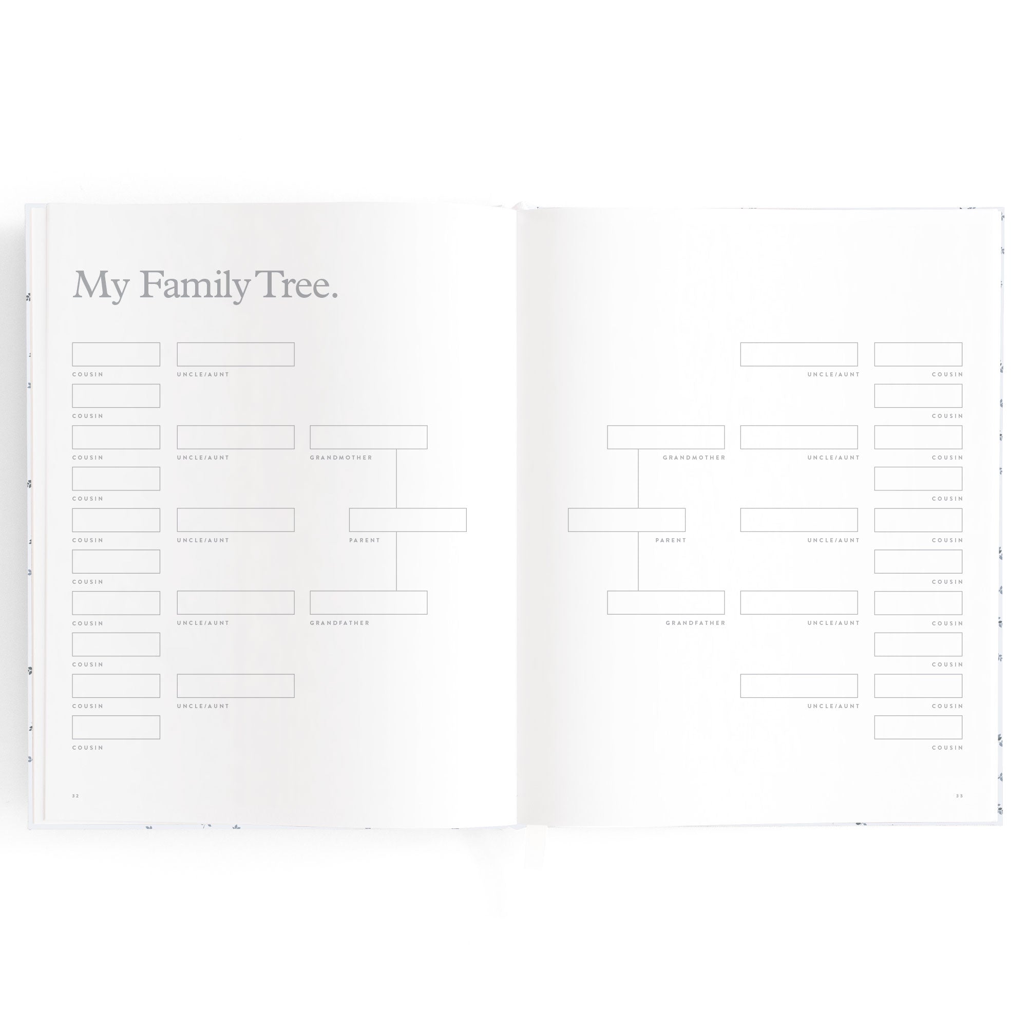 Fox & Fallow Baby Book - Bluebell