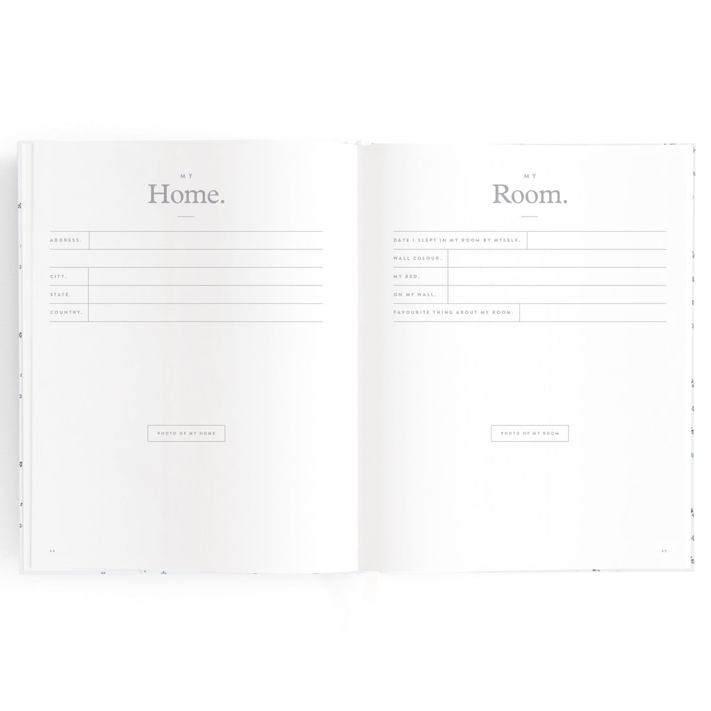Fox & Fallow Baby Book - Bluebell