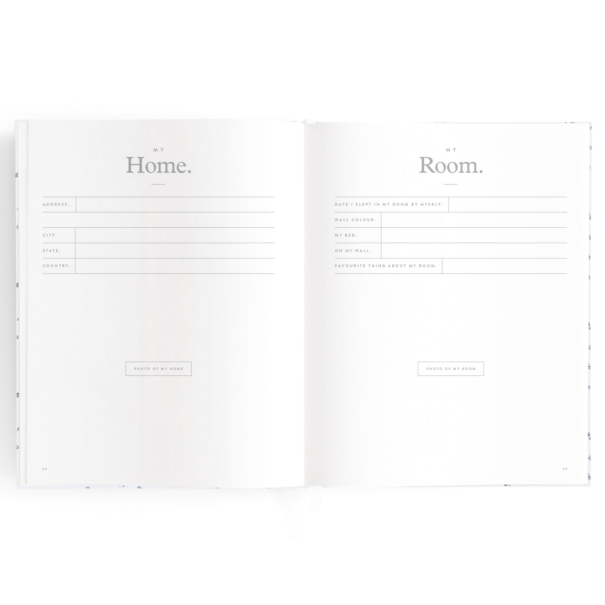 Fox & Fallow Baby Book - Bluebell