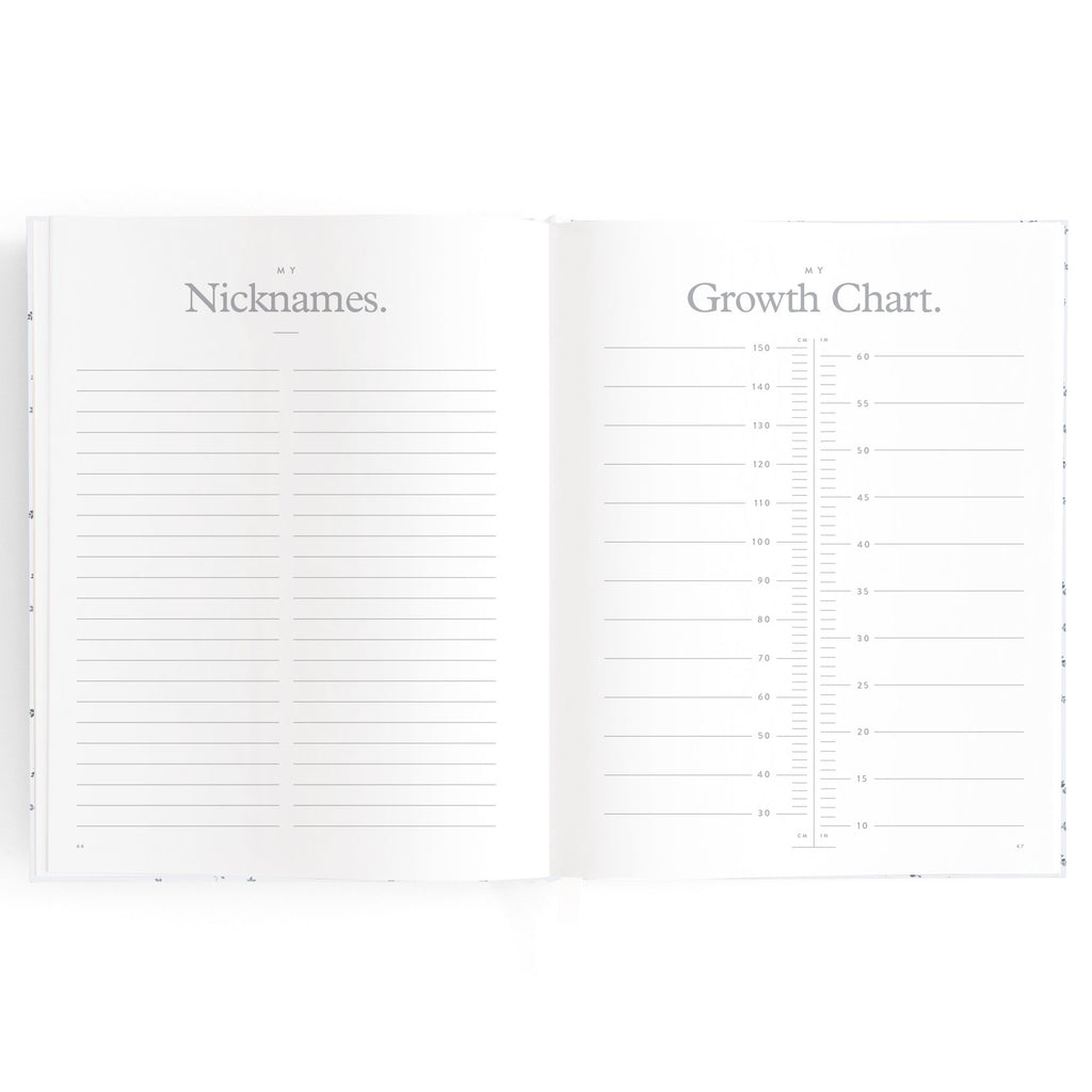 Fox & Fallow Baby Book - Bluebell