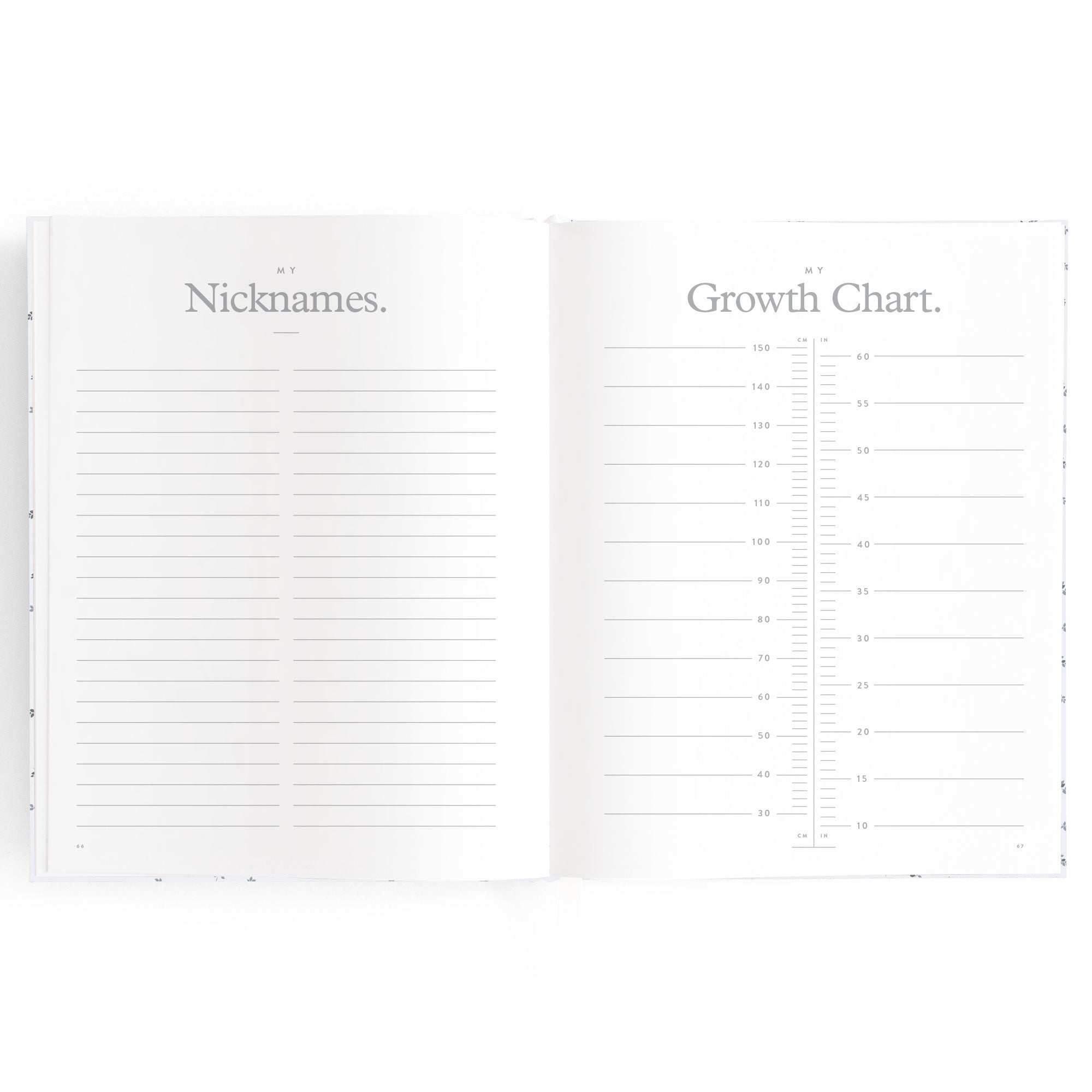 Fox & Fallow Baby Book - Bluebell