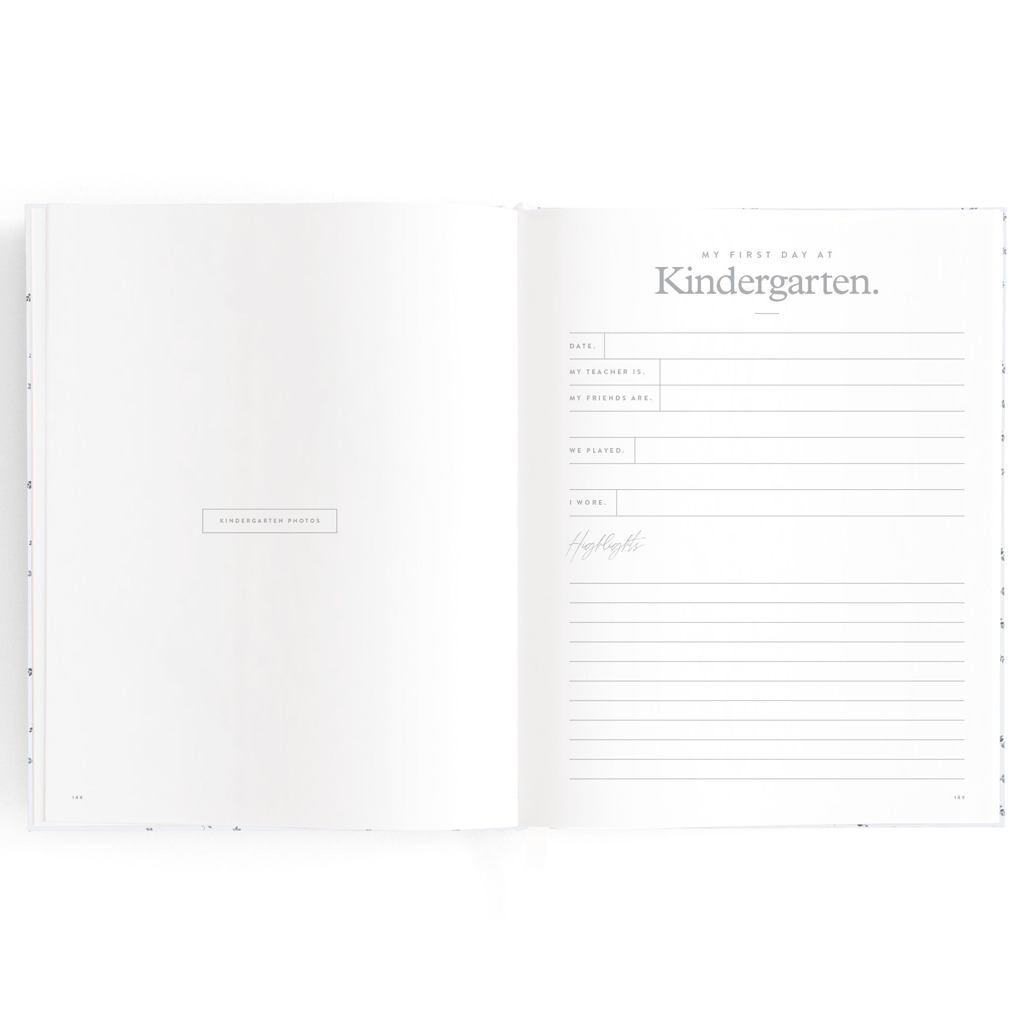 Fox & Fallow Baby Book - Bluebell