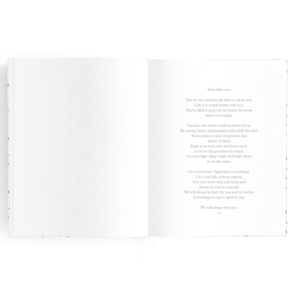 Fox & Fallow Baby Book - Bluebell