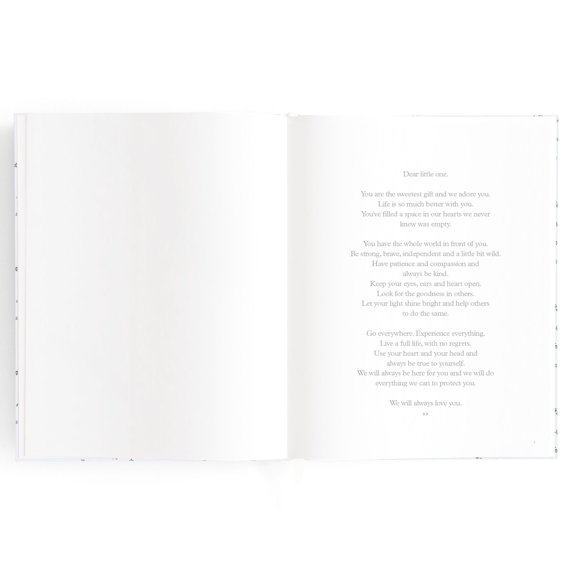 Fox & Fallow Baby Book - Bluebell