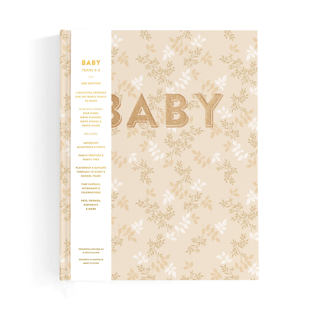 Fox & Fallow Baby Book - Cedarwood
