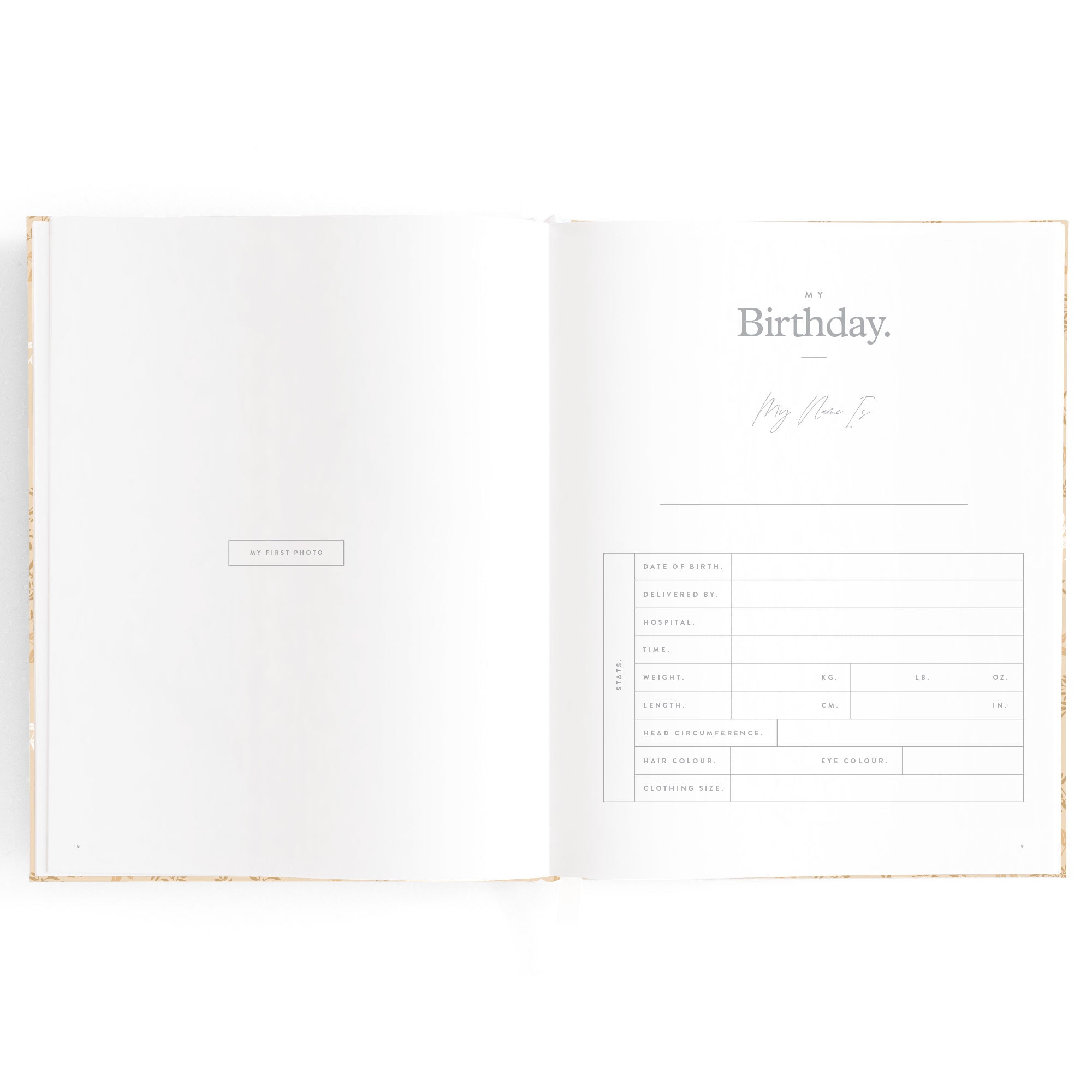 Fox & Fallow Baby Book - Cedarwood