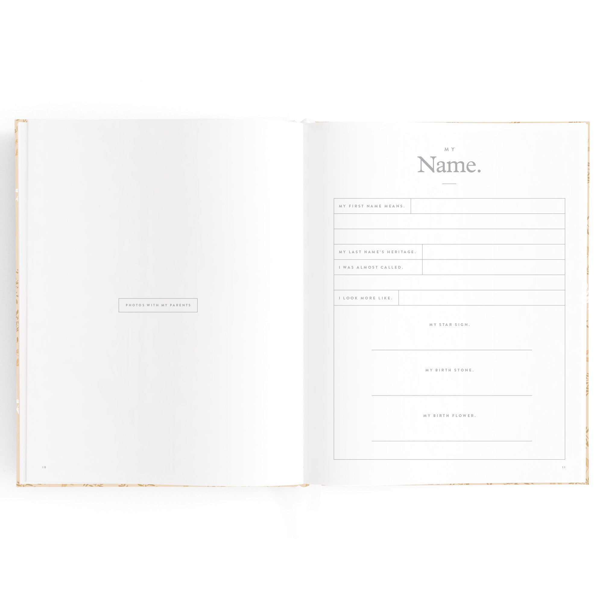 Fox & Fallow Baby Book - Cedarwood