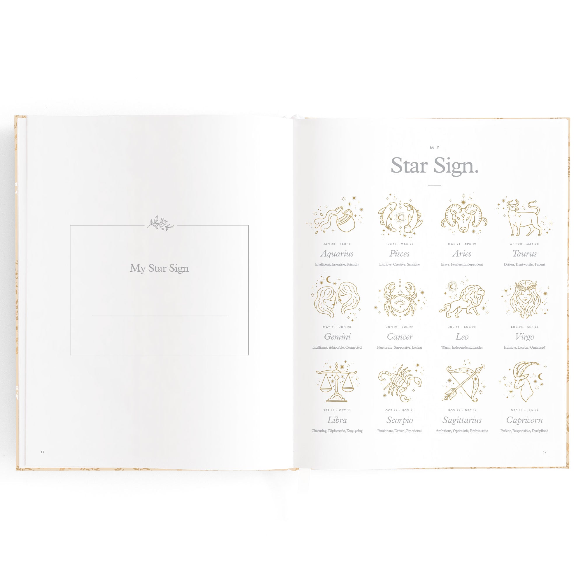 Fox & Fallow Baby Book - Cedarwood