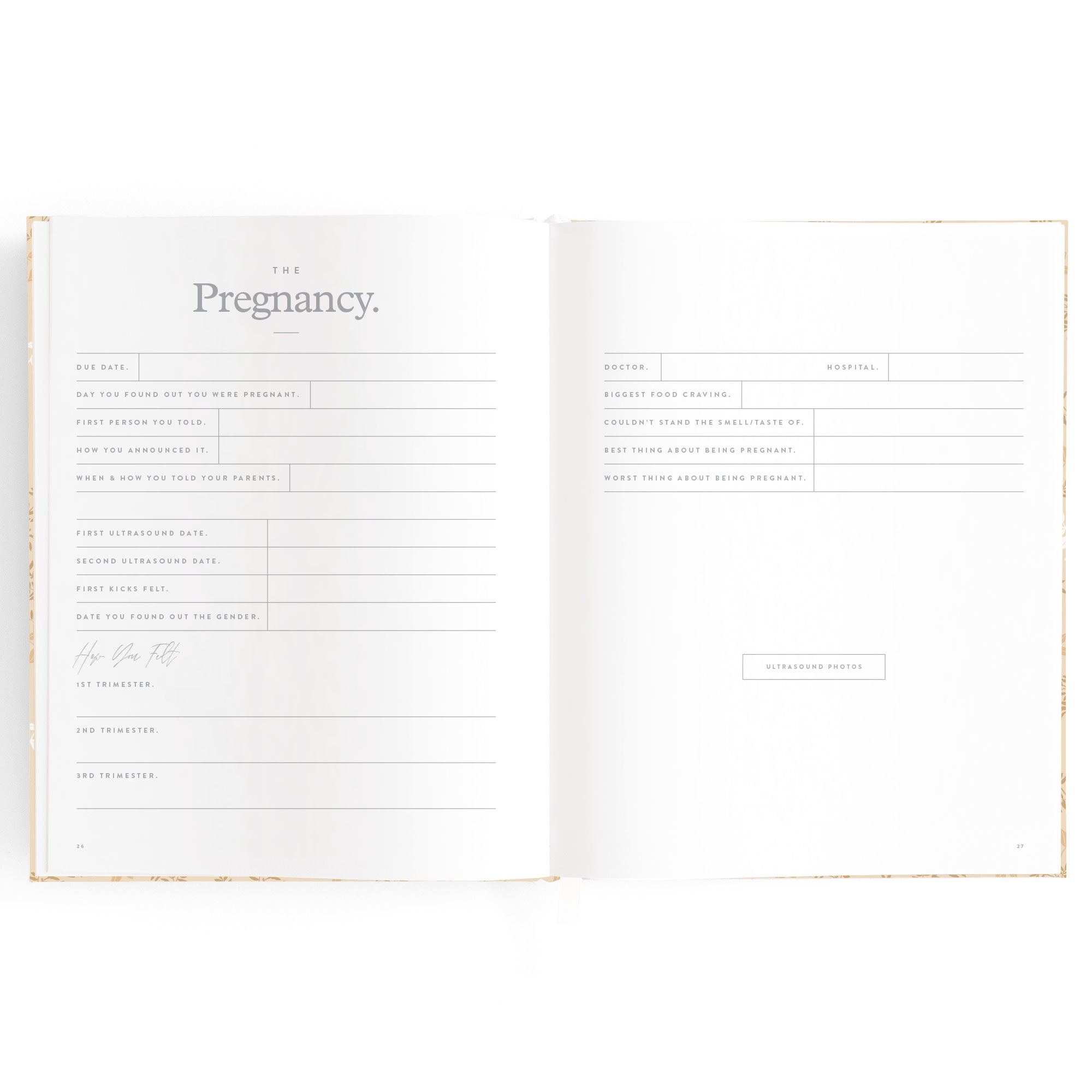 Fox & Fallow Baby Book - Cedarwood