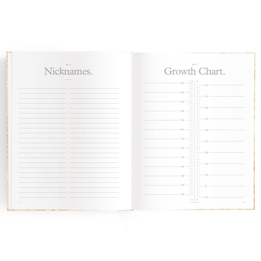 Fox & Fallow Baby Book - Cedarwood