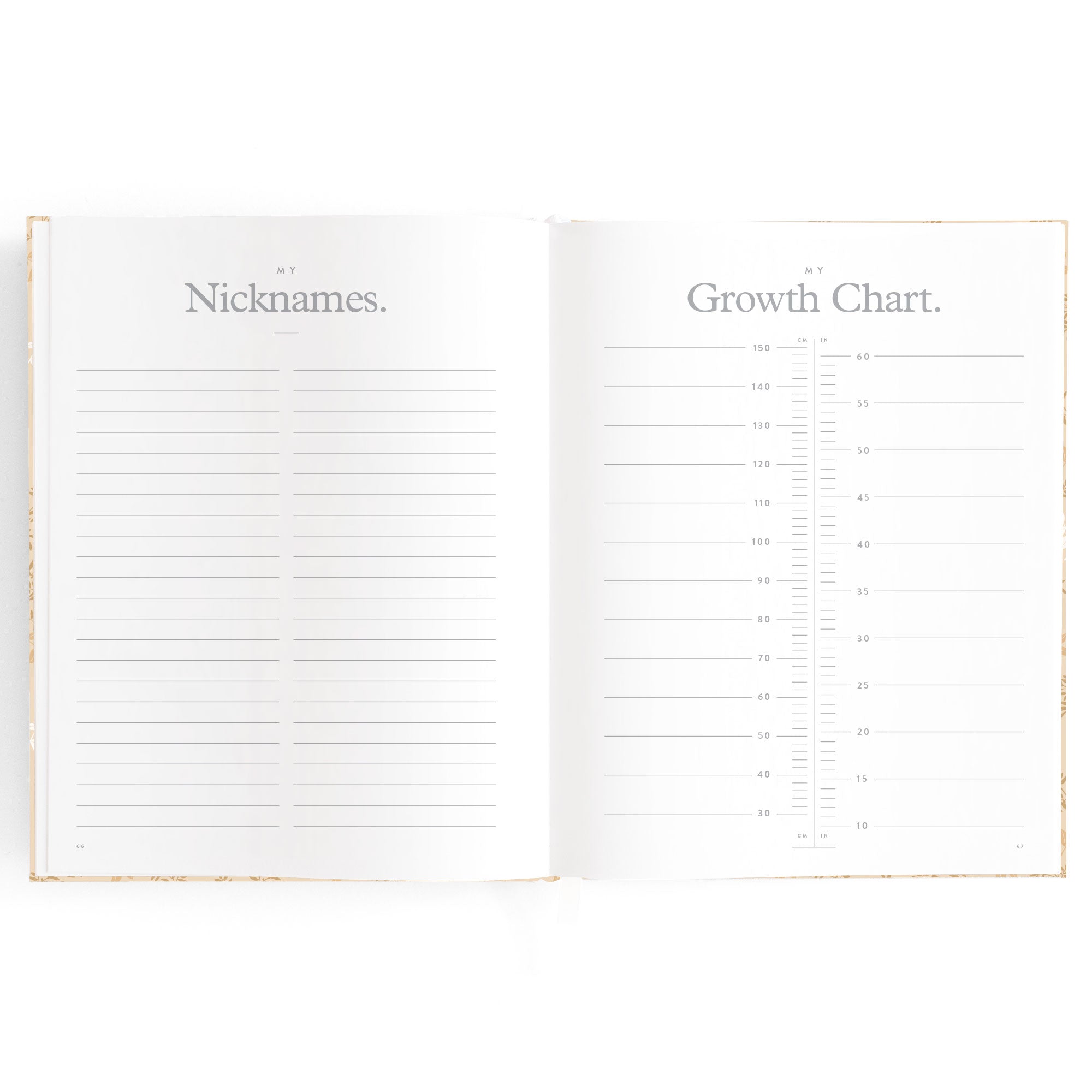 Fox & Fallow Baby Book - Cedarwood