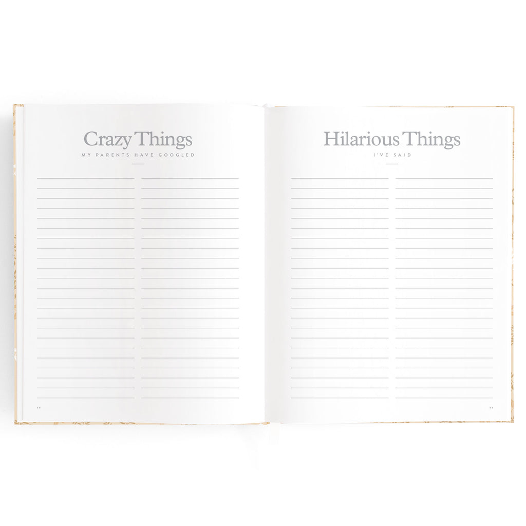 Fox & Fallow Baby Book - Cedarwood