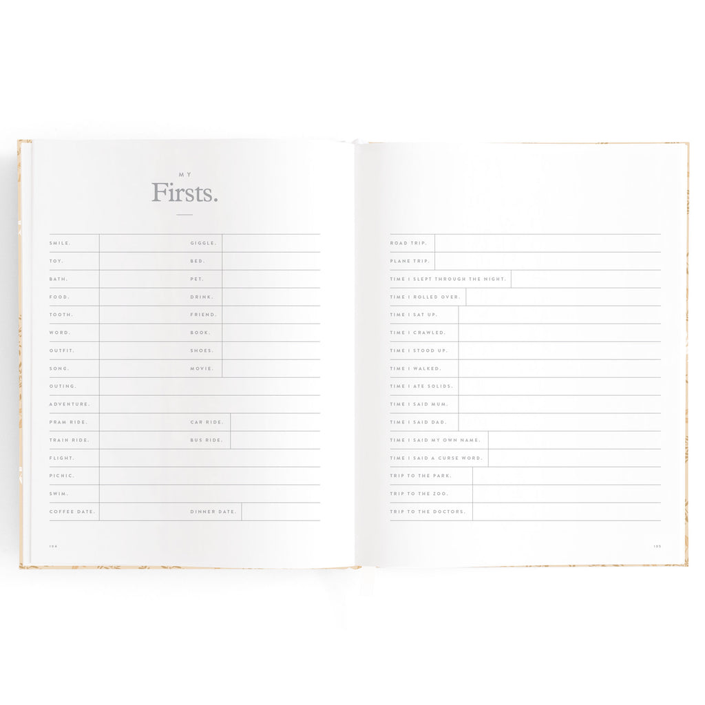 Fox & Fallow Baby Book - Cedarwood