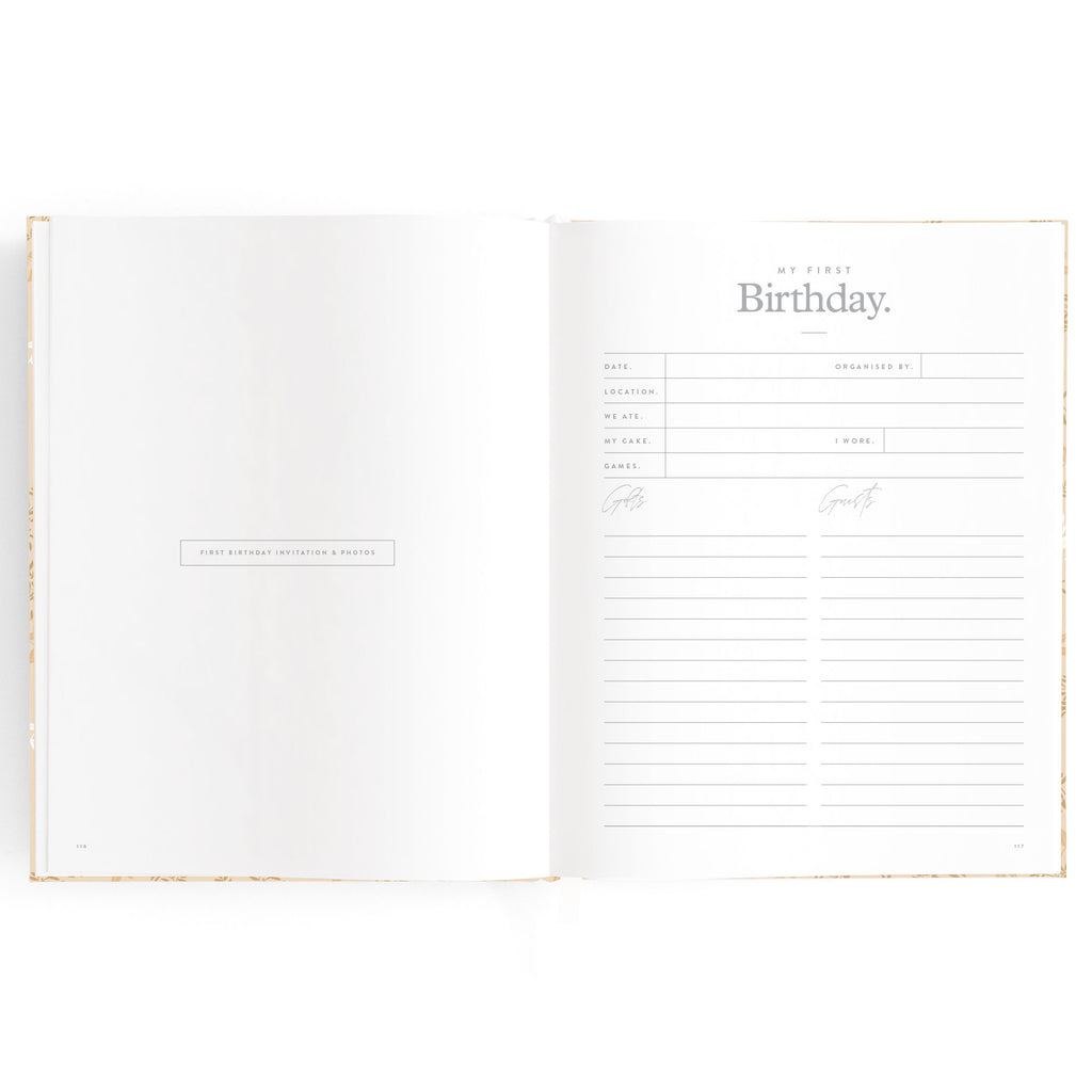 Fox & Fallow Baby Book - Cedarwood