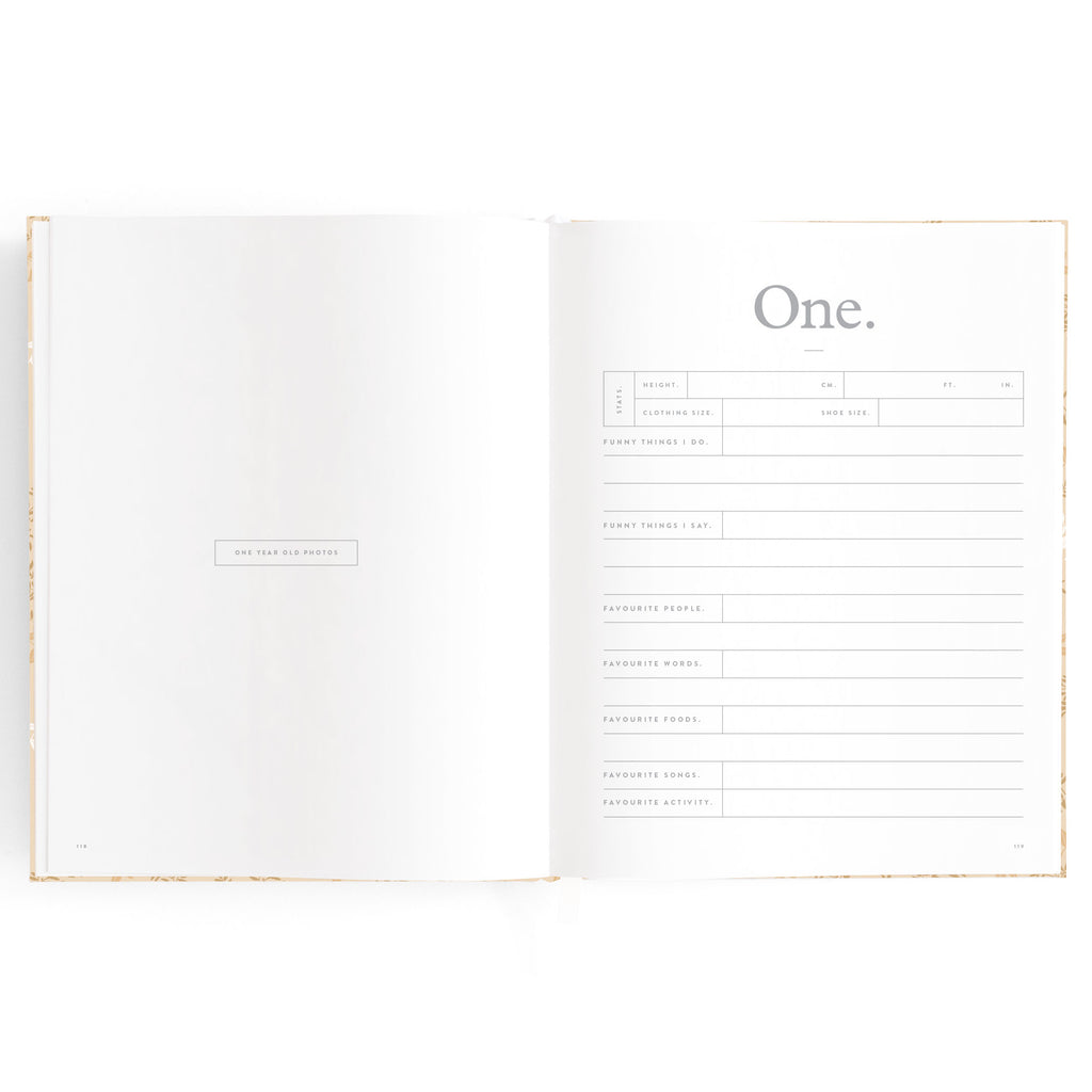 Fox & Fallow Baby Book - Cedarwood