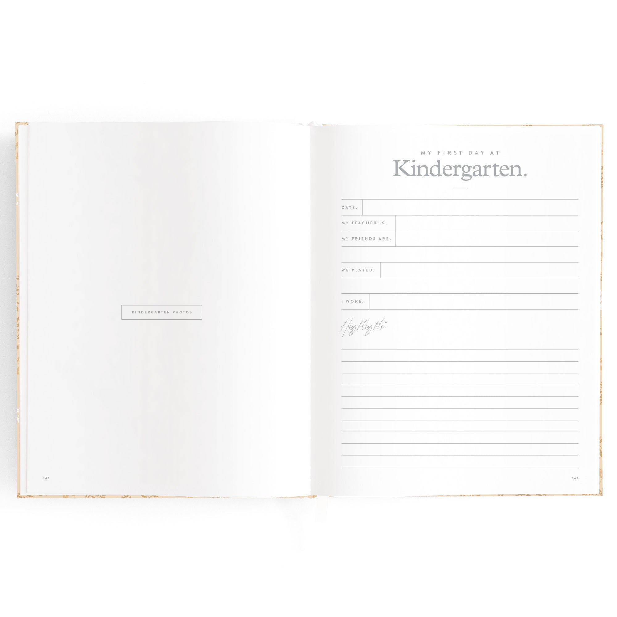 Fox & Fallow Baby Book - Cedarwood