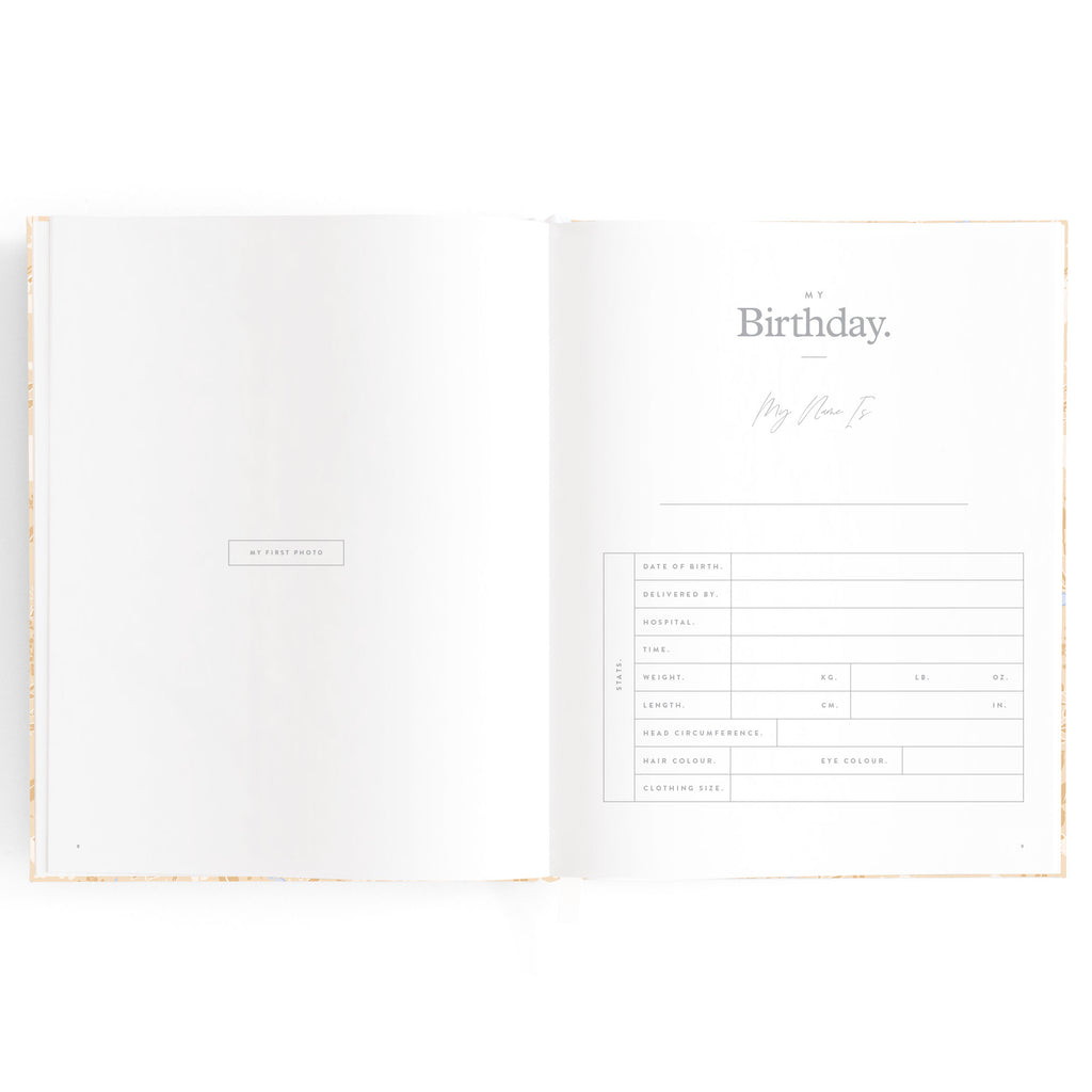 Fox & Fallow Baby Book - Forest Friends Maple