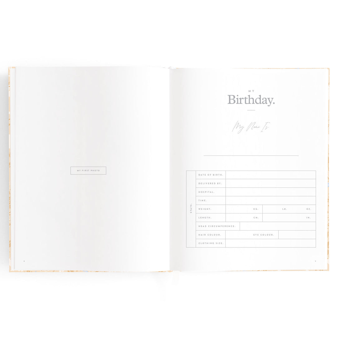 Fox & Fallow Baby Book - Forest Friends Maple