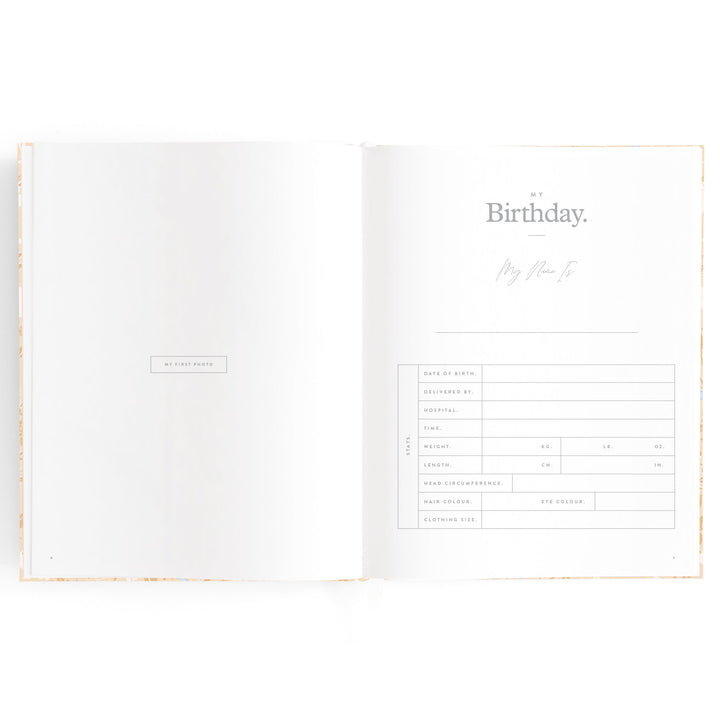 Fox & Fallow Baby Book - Forest Friends Maple