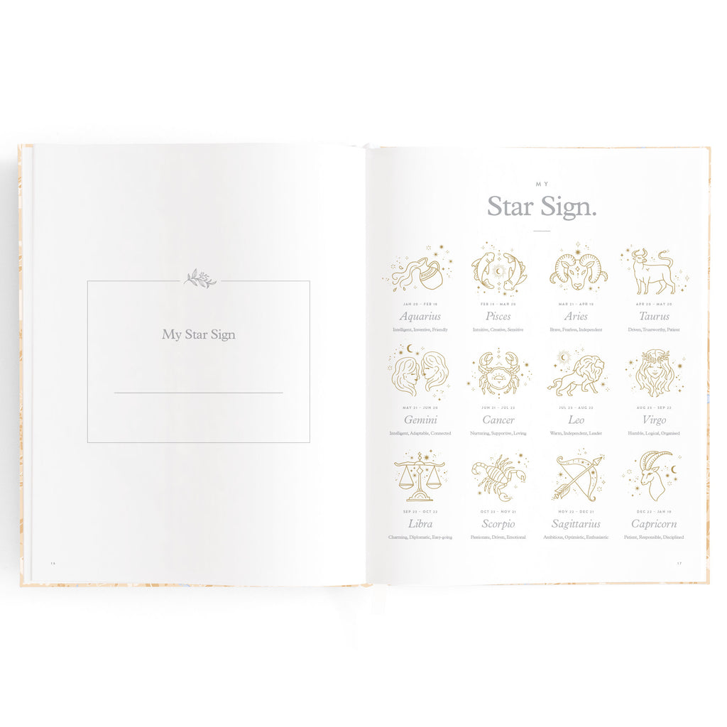 Fox & Fallow Baby Book - Forest Friends Maple