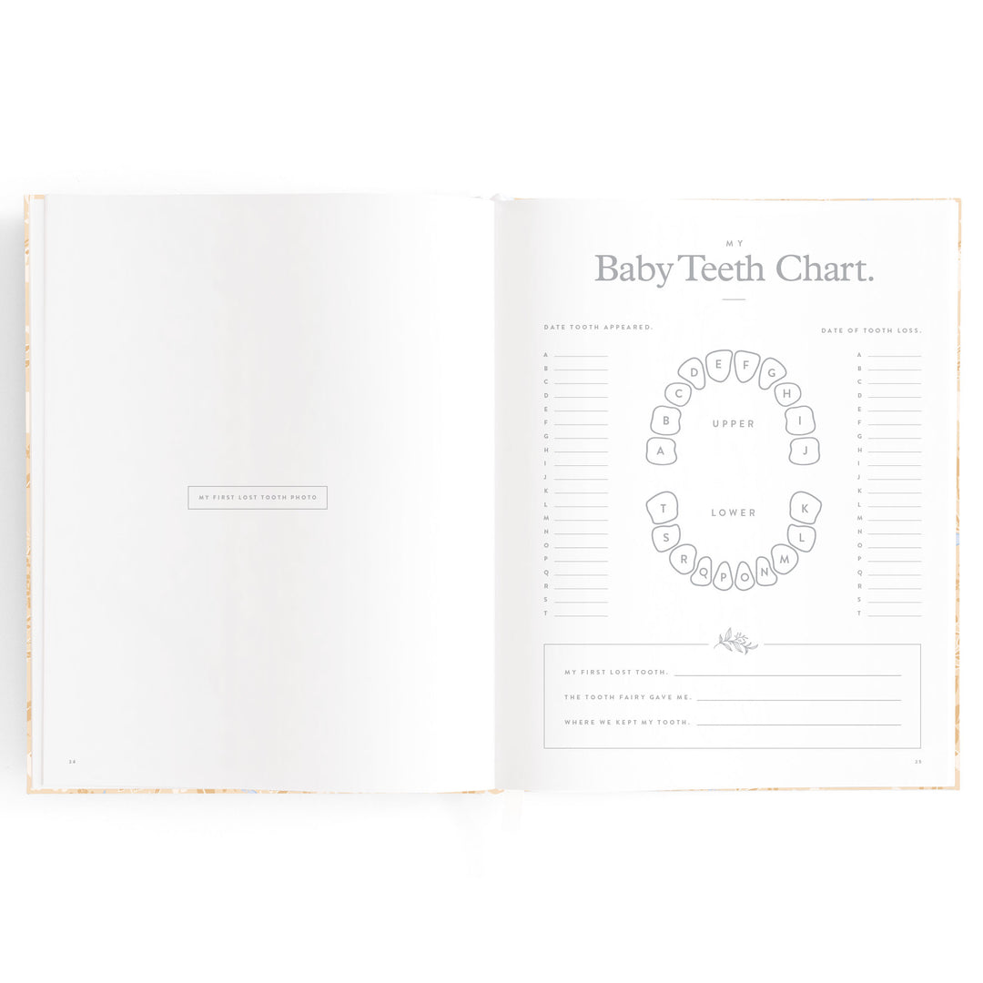 Fox & Fallow Baby Book - Forest Friends Maple