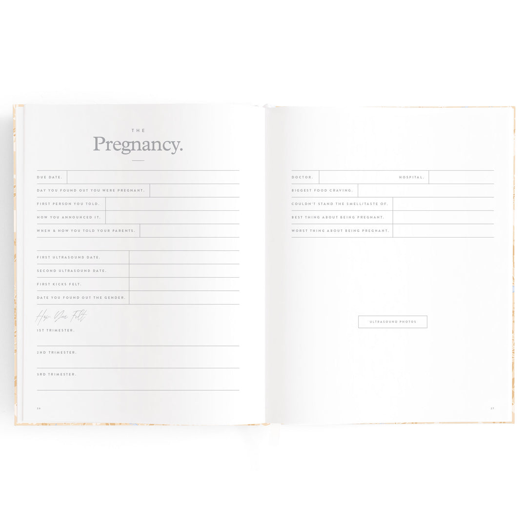 Fox & Fallow Baby Book - Forest Friends Maple