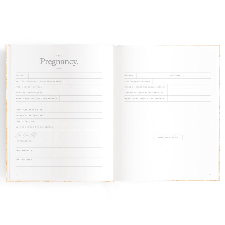 Fox & Fallow Baby Book - Forest Friends Maple