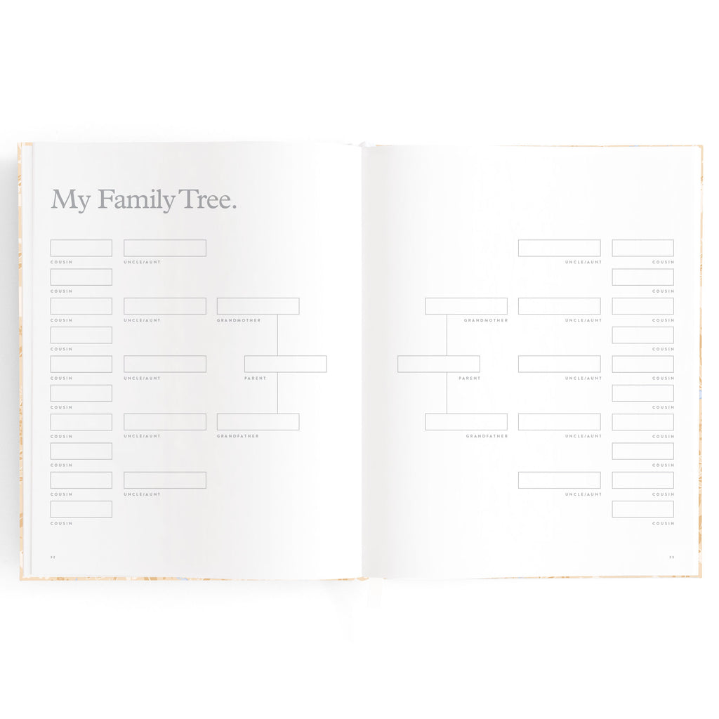 Fox & Fallow Baby Book - Forest Friends Maple