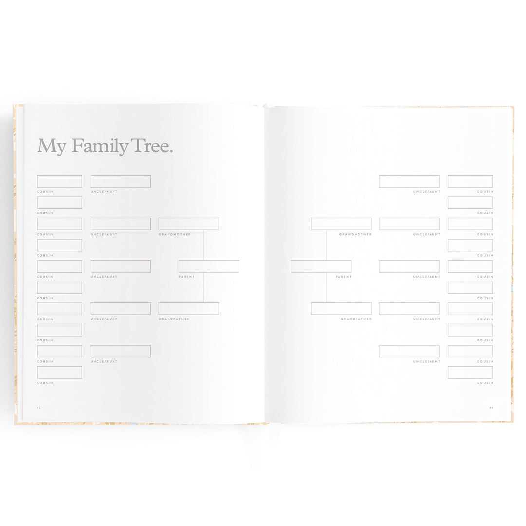 Fox & Fallow Baby Book - Forest Friends Maple