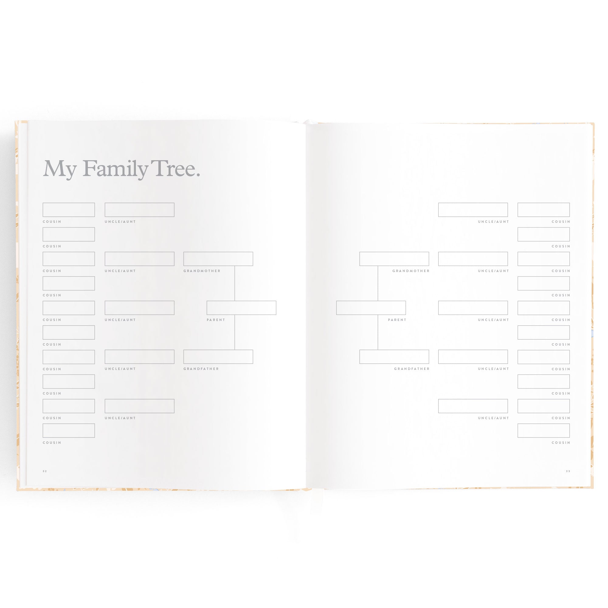 Fox & Fallow Baby Book - Forest Friends Maple