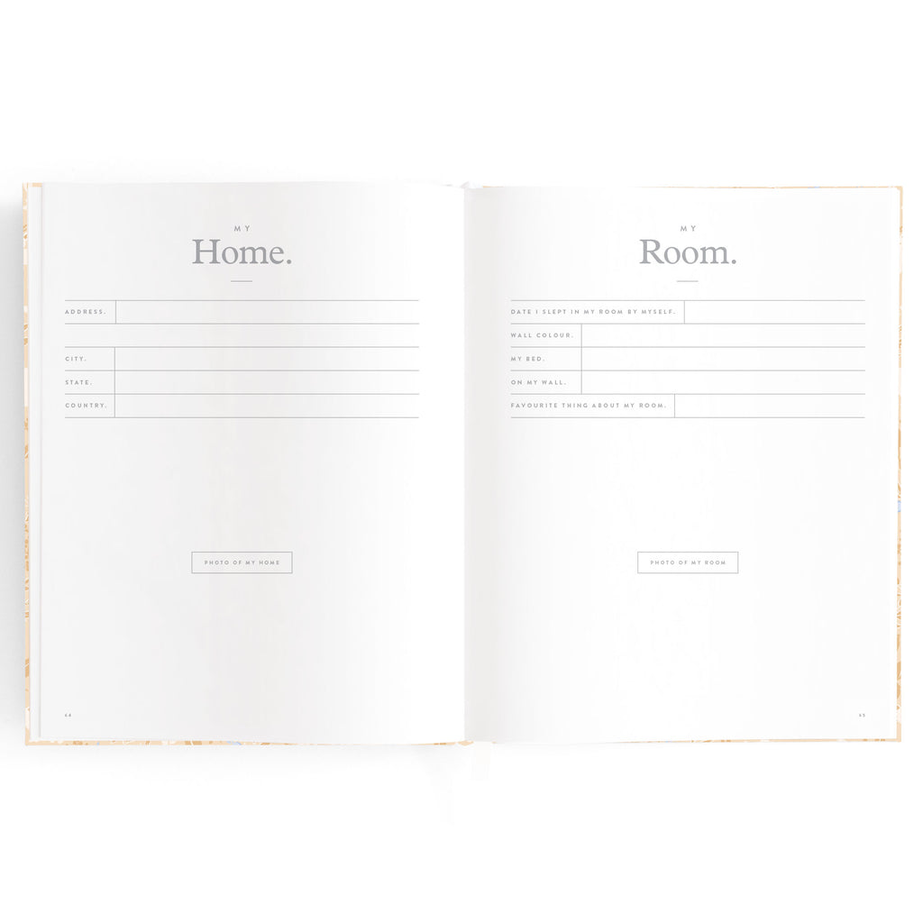 Fox & Fallow Baby Book - Forest Friends Maple