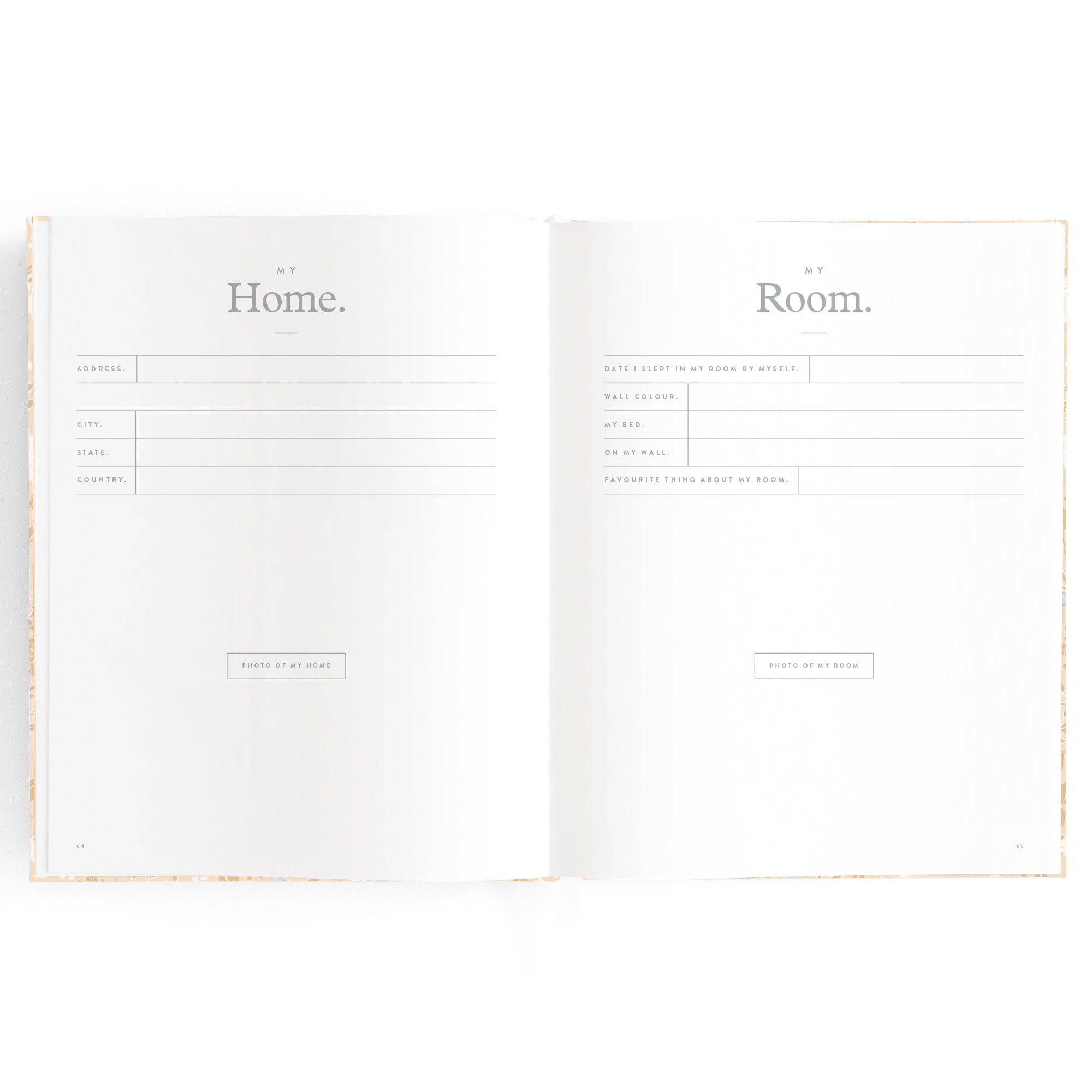 Fox & Fallow Baby Book - Forest Friends Maple