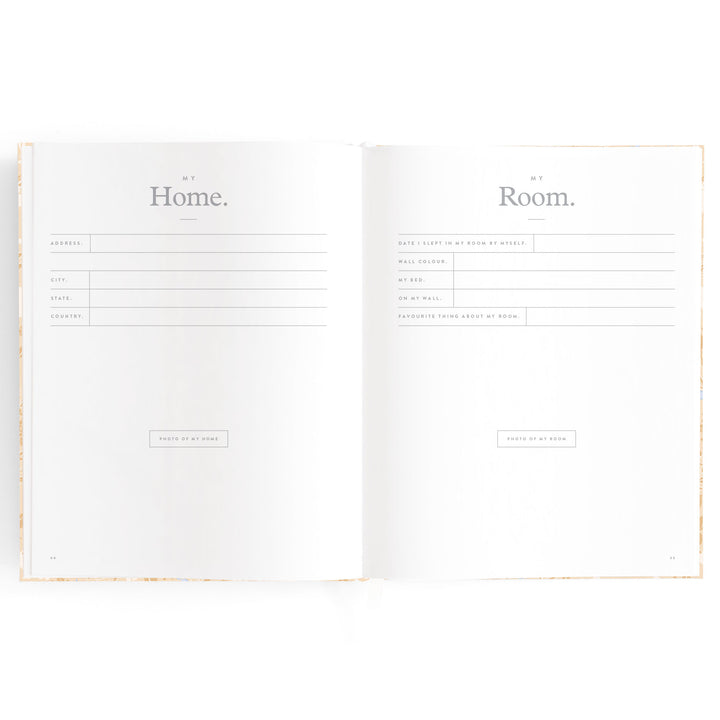 Fox & Fallow Baby Book - Forest Friends Maple