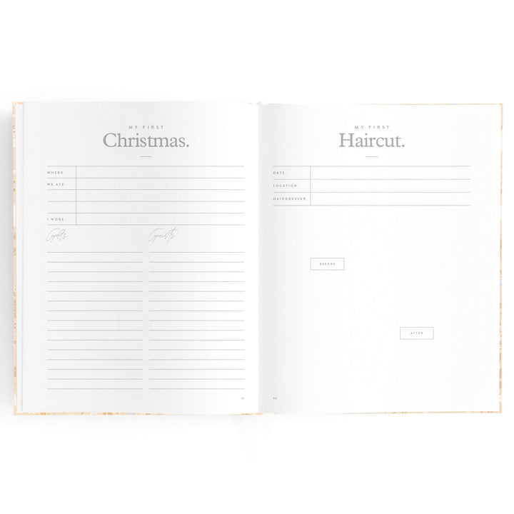Fox & Fallow Baby Book - Forest Friends Maple