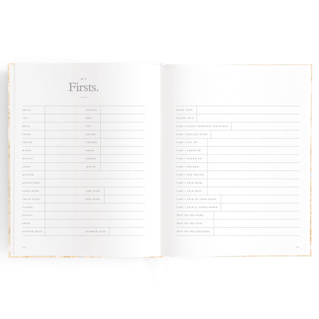 Fox & Fallow Baby Book - Forest Friends Maple