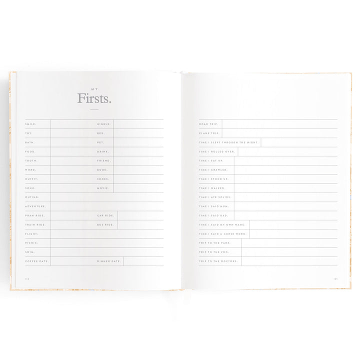 Fox & Fallow Baby Book - Forest Friends Maple