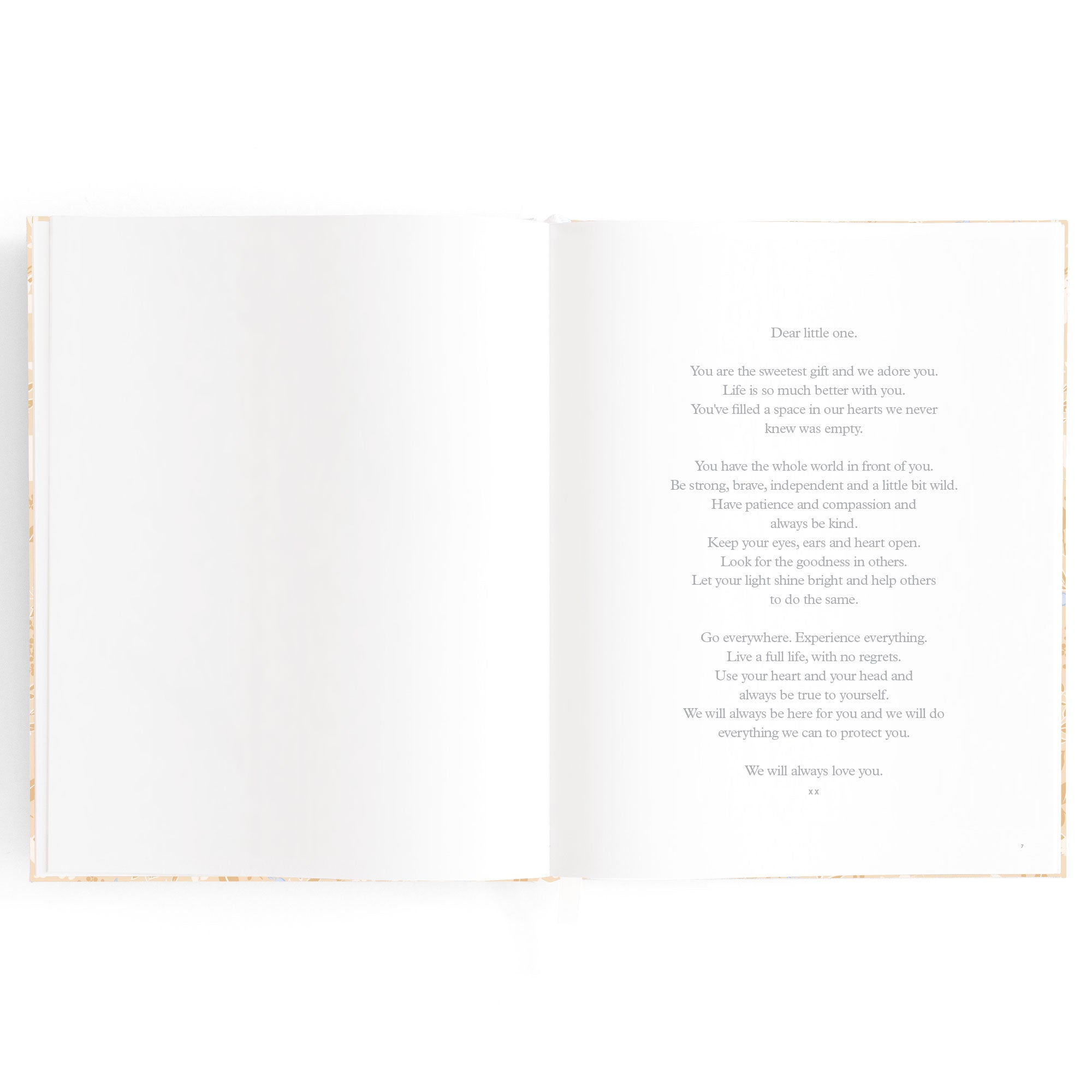 Fox & Fallow Baby Book - Forest Friends Maple