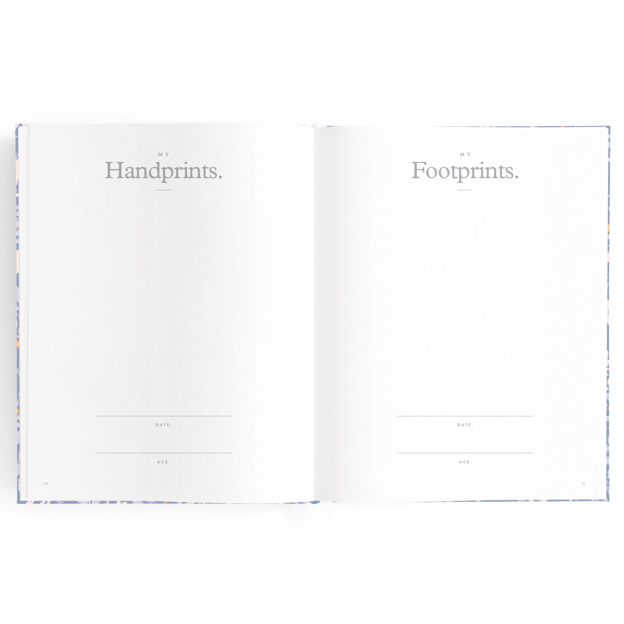Fox & Fallow Baby Book - Forest Friends Cornflower