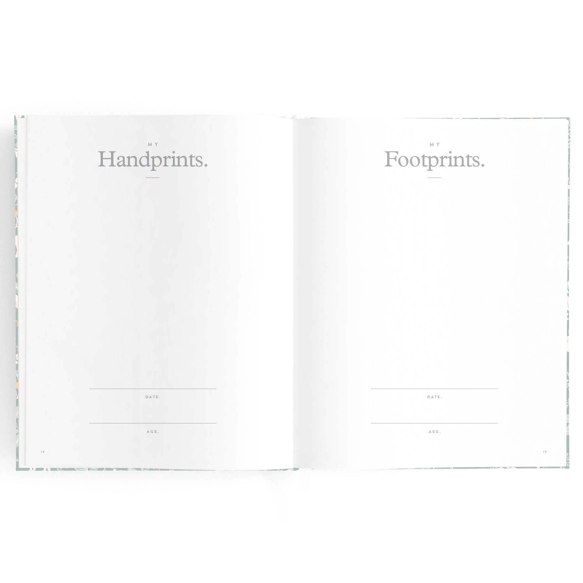 Fox & Fallow Baby Book - Forest Friends Sage