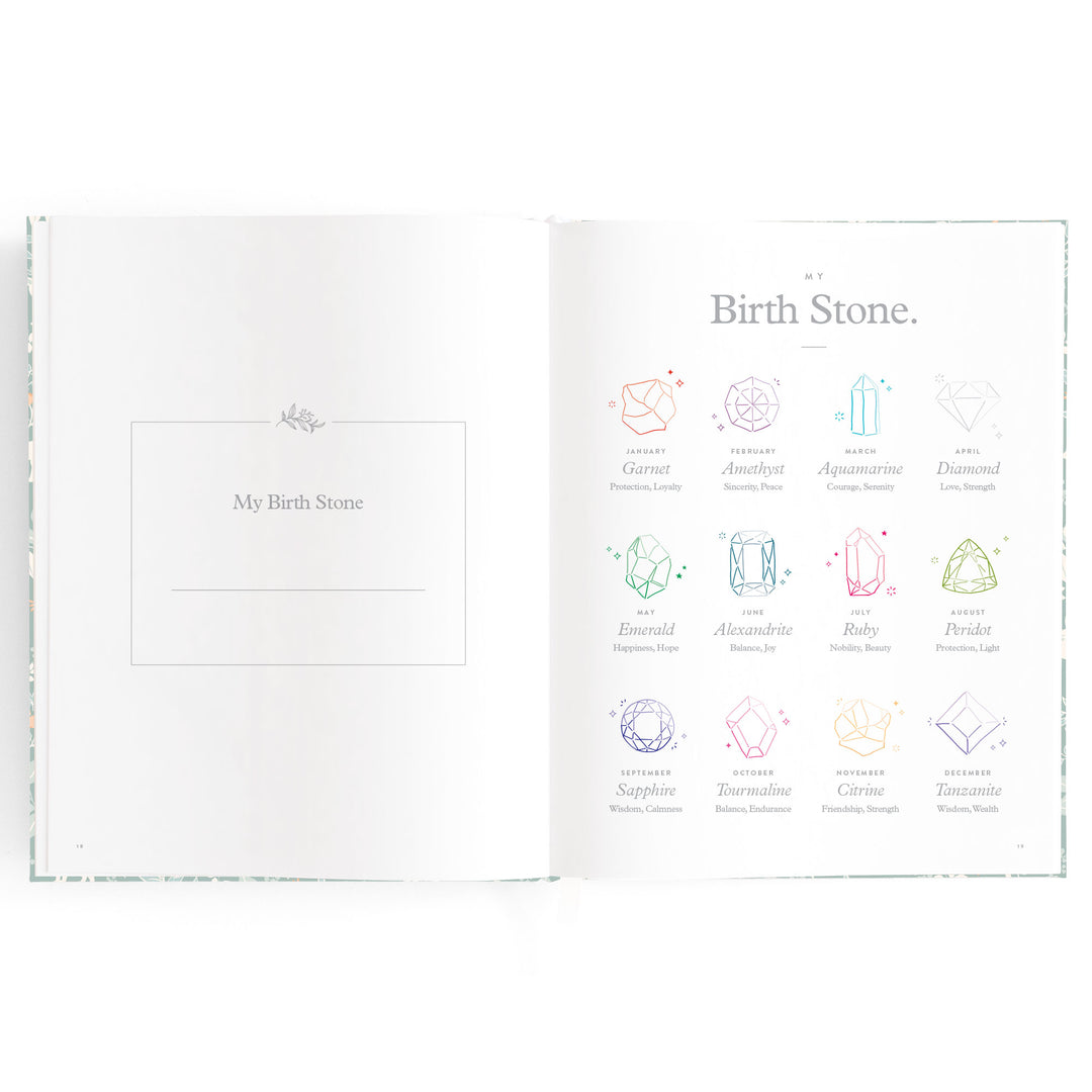 Fox & Fallow Baby Book - Forest Friends Sage