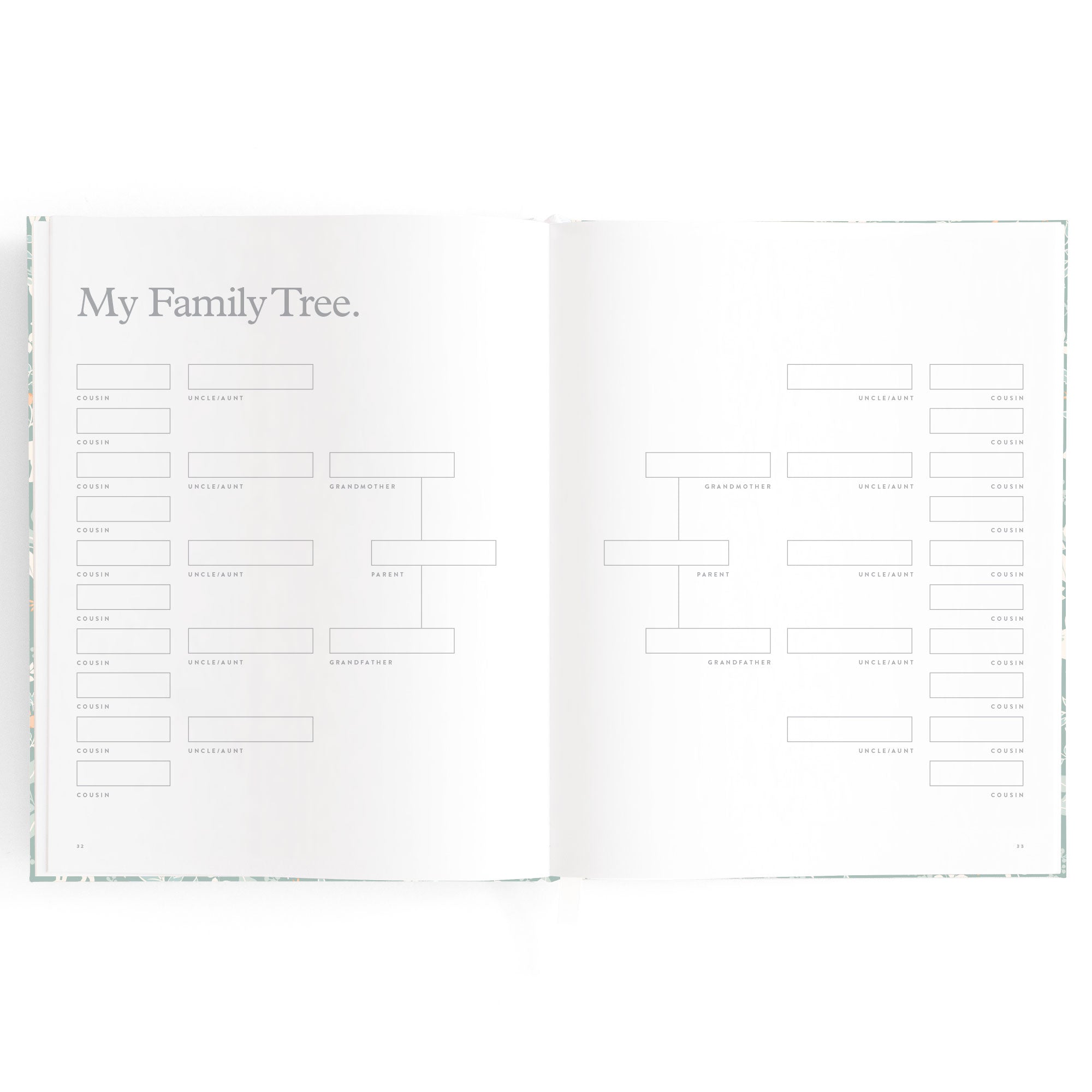 Fox & Fallow Baby Book - Forest Friends Sage
