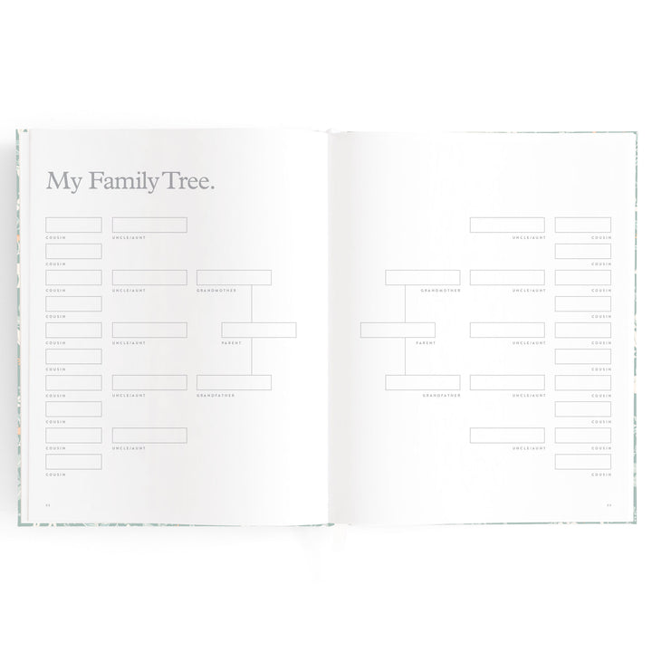 Fox & Fallow Baby Book - Forest Friends Sage
