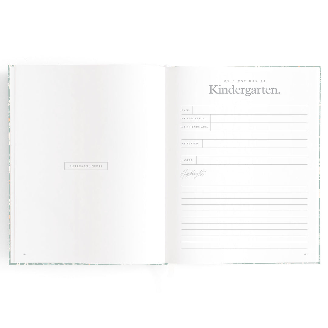 Fox & Fallow Baby Book - Forest Friends Sage