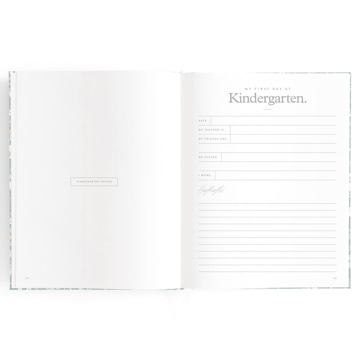 Fox & Fallow Baby Book - Forest Friends Sage
